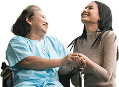 granddaughter-talking-with-her-grandmother-sitting-wheelchair-cheerful-concept-happy-family